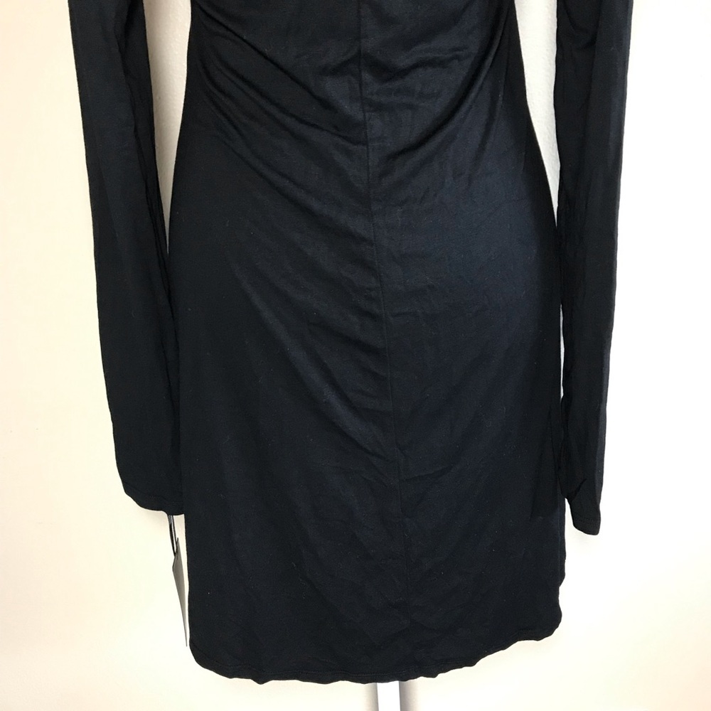 Michael Lauren black midi dress size M - NWT - Picture 6 of 9